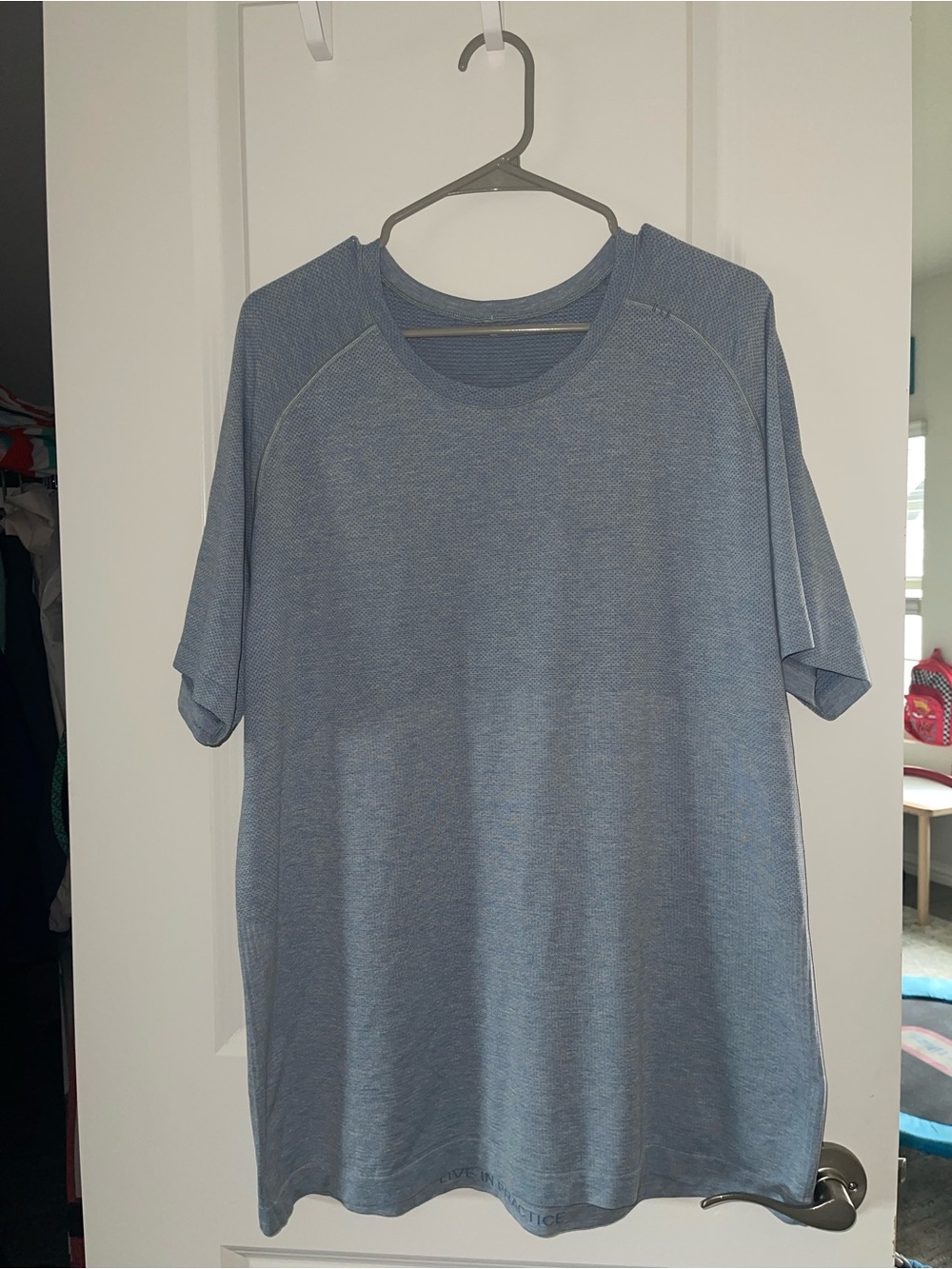 lululemon athletica Men's Short-Sleeve Performance Tee - Light Blue
